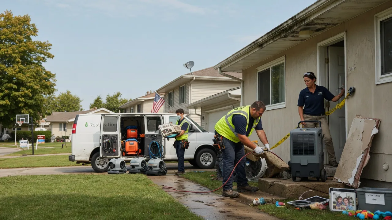 Water Damage Restoration in Hillsboro, IN near me